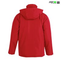 Regenjacke • Trivor II • FC Kickers Rhein-Main • Rot • mit Kapuze