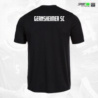 Trainings-Shirt • Combi • Gernsheimer SC • Schwarz • Kurzarm