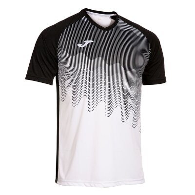 Trikot • Joma • Tiger VI • Schwarz/Weiß • Kurzarm