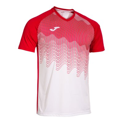 Trikot • Joma • Tiger VI • Weiß/Rot • Kurzarm