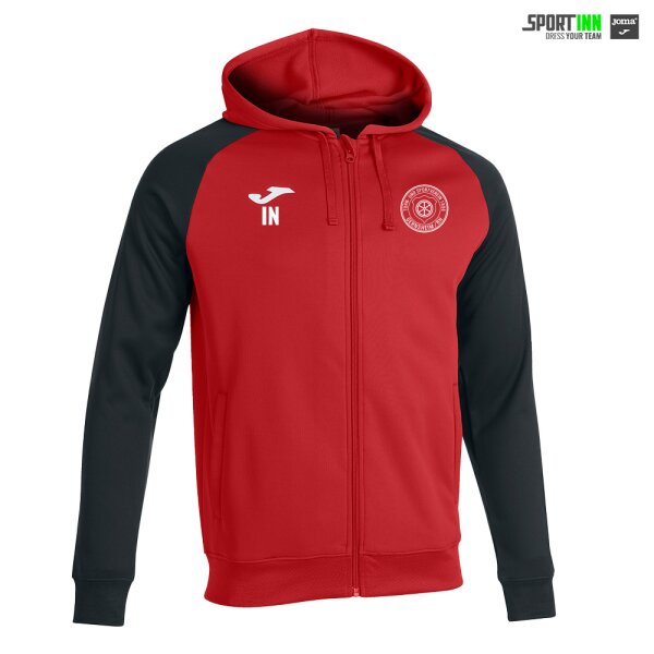 Kapuzenjacke • Academy IV • TSV Gernsheim • Rot/Schwarz