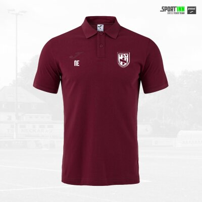 Polo-Shirt • Bali III • TSV Neckarau • Weinrot