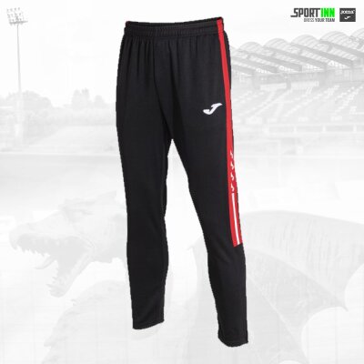 Ausgeh-Hose • Olimpiada • Wormatia • Schwarz/Rot • mit Taschen