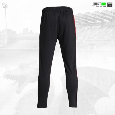 Ausgeh-Hose • Olimpiada • Wormatia • Schwarz/Rot • mit Taschen