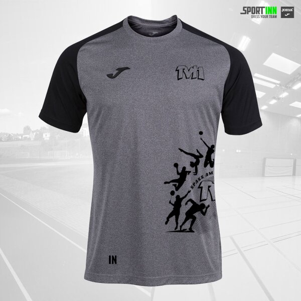 Shirt (Black Edition) • Academy IV • TV Hermeskeil • Grau/Schwarz
