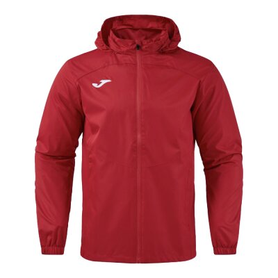Regenjacke • Joma • Trivor II • Rot • mit Kapuze
