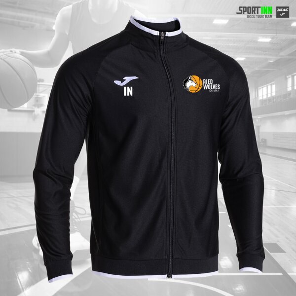 Trainingsjacke • Combi Premium • Ried Wolves • Schwarz/Weiß
