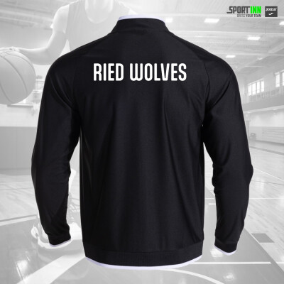 Trainingsjacke • Combi Premium • Ried Wolves • Schwarz/Weiß