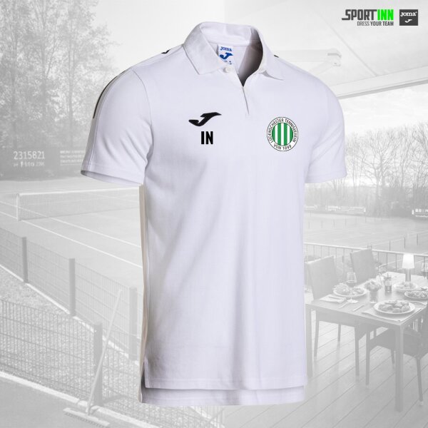 Polo-Shirt • Olimpiada • Lüdenscheider TV • Weiß • Baumwolle