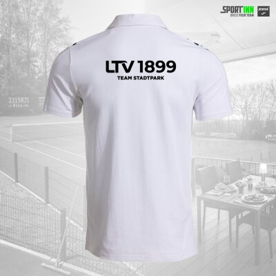 Polo-Shirt • Olimpiada • Lüdenscheider TV • Weiß • Baumwolle