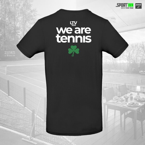 Fan-Shirt • we are tennis • Lüdenscheider TV • Schwarz • Unisex