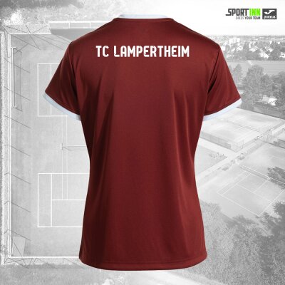 Shirt • Combi Premium (Damen) • TC RW Lampertheim • Weinrot/Weiß