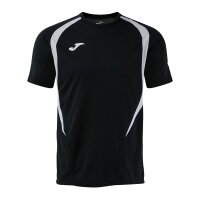 Kurzarmshirt • Joma • Championship 20 • Schwarz/Grau