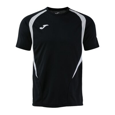 Kurzarmshirt • Joma • Championship 20 • Schwarz/Grau
