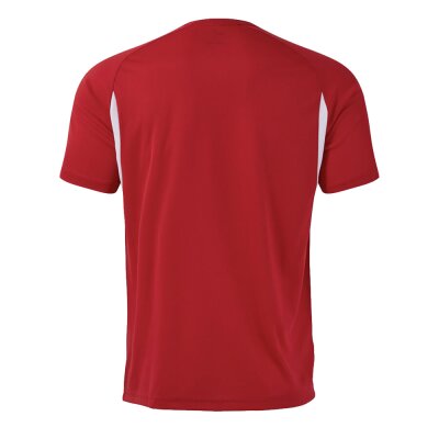 Kurzarmshirt • Joma • Championship 20 • Rot/Schwarz