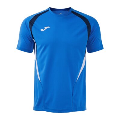 Kurzarmshirt • Joma • Championship 20 • Blau/Dunkelblau