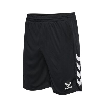 Shorts • Hummel • Polyester • hmlCORE 2.0 Schwarz/Weiß