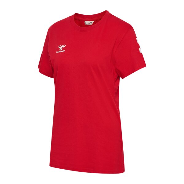 T-Shirt • Hummel • hmlgo Chevron • Damen • Rot