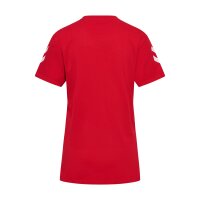 T-Shirt • Hummel • hmlgo Chevron • Damen • Rot