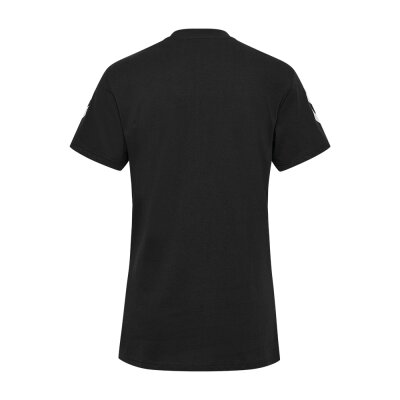 T-Shirt • Hummel • hmlgo Chevron • Damen • Schwarz