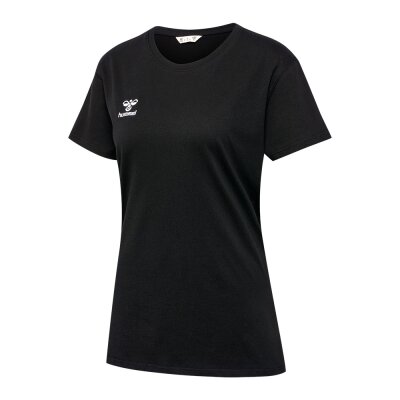 T-Shirt • Hummel • Damen • hmlgo cotton 2.0 • Schwarz