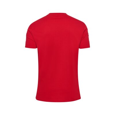 T-Shirt • Hummel • hmlgo Chevron • Rot