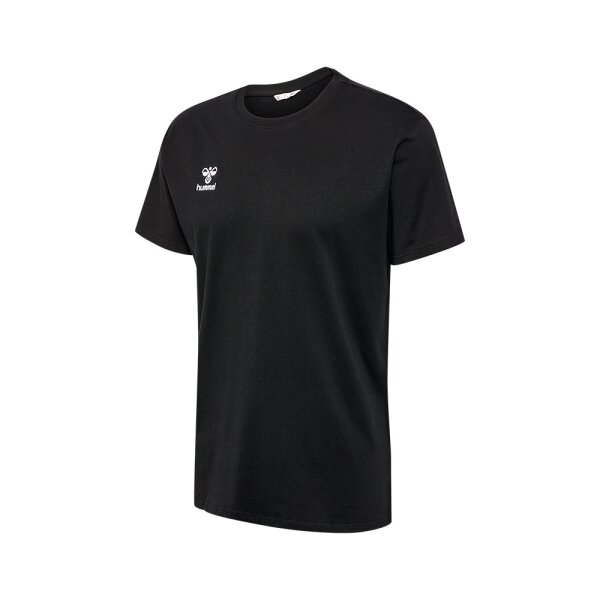 T-Shirt • Hummel • hmlgo cotton 2.0 • Schwarz