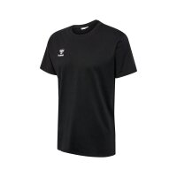 T-Shirt • Hummel • hmlgo cotton 2.0 • Schwarz