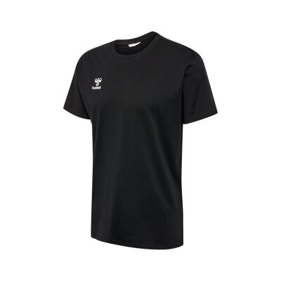 T-Shirt • Hummel • hmlgo cotton 2.0 • Schwarz