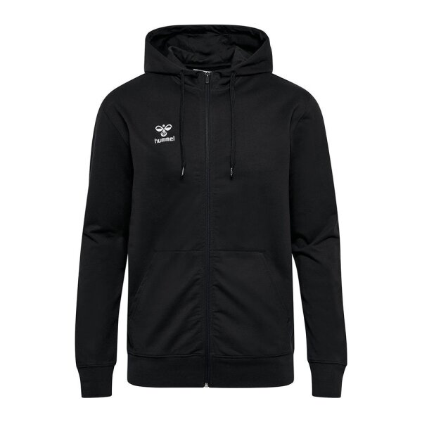 Zip Hoodie • Hummel • hmlgo cotton zip hoodie 2.0 • Schwarz