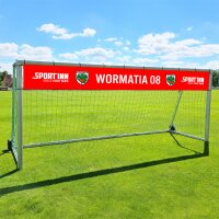 Individuelle Fußball-Torverkleinerung • Digitaldruck • PVC-Mesh