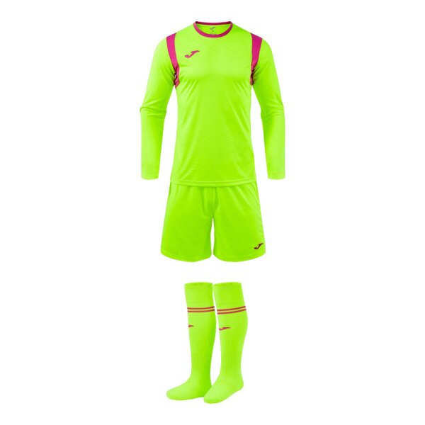 Torwart-Set • Joma • Zamora XI • Neongelb/Pink