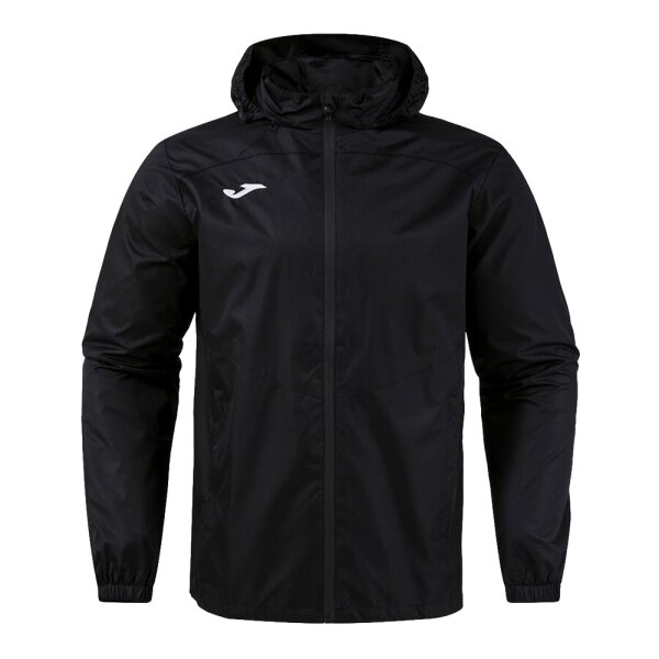 Regenjacke • Joma • Trivor II • Schwarz • mit Kapuze
