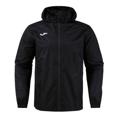 Regenjacke • Joma • Trivor II • Schwarz • mit Kapuze