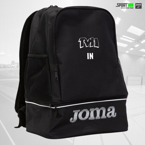 Rucksack • Training III • TV Hermeskeil • Schwarz • mit Schuhfach und Netzen