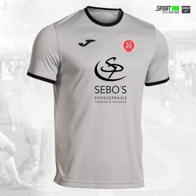 Shirt WarmUp • Sebos Physiopraxis • TuS Mingolsheim • Combi Premium • Grau/Schwarz
