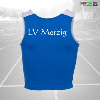 Crop-Top • Record II (Damen) • LV Merzig • Blau/Weiß