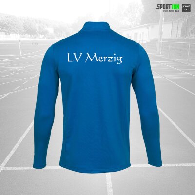 Sweatshirt 1/4 Zip • Combi Running • LV Merzig • Blau