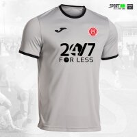 Shirt WarmUp • 24/7 • TuS Mingolsheim • Combi Premium • Grau/Schwarz