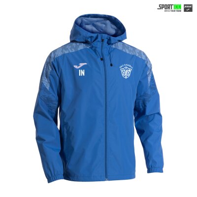 Regenjacke • Championship VIII • SKG Erfelden • Blau • mit Kapuze