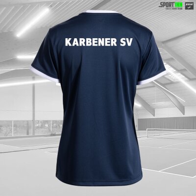 Shirt • Combi Premium (Damen) • Karbener SV • Dunkelblau/Weiß