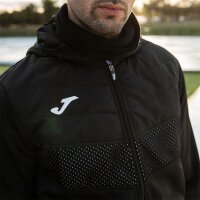 Softshell-Jacke • Joma • Berna II • Schwarz • mit Kapuze