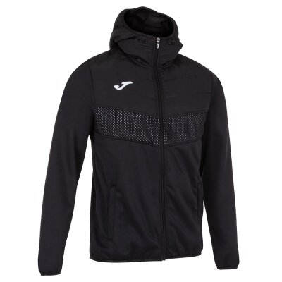 Softshell-Jacke • Joma • Berna II • Schwarz • mit Kapuze